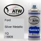 Preview: Ford, Silver Metallic, 1Q / 5909: 400ml Sprühdose, von ATW Autoteile West.